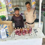 बिछुआ में आबकारी एवं पुलिस विभाग की टीम द्वारा अलग-अलग स्थानों में दी गई दबिश