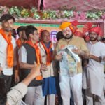करेली में करणी सेना की जन क्रांति न्याय यात्रा का भव्य स्वागत, श्री परशुराम सेना ने दिया समर्थन