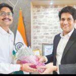 को-ऑपरेटिव बैंक बालाघाट में नवागत सीईओ अभिनव सिंह बघेल ने संभाला कार्यभार ।
