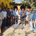 प्रदेश अध्यक्ष की मौजूदगी में पत्रकार परिषद की सेवा पहल, परिक्रमावासियों को कंबल-भोजन वितरण