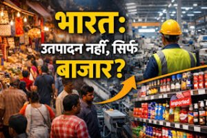 जहाँ आवश्यक वस्तुएँ नहीं बनतीं, वहाँ केवल बाजार&hellip;