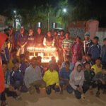 देश के दुश्मनो का नामो निशान मिटाने वाले योद्धा को उकवा मे भावपूर्ण सम्मान।