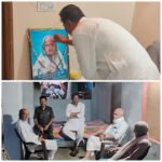 खरे परिवार के घर पहुंचे विधायक, माताजी लीलाबाई खरे को भावभीनी श्रद्धांजलि